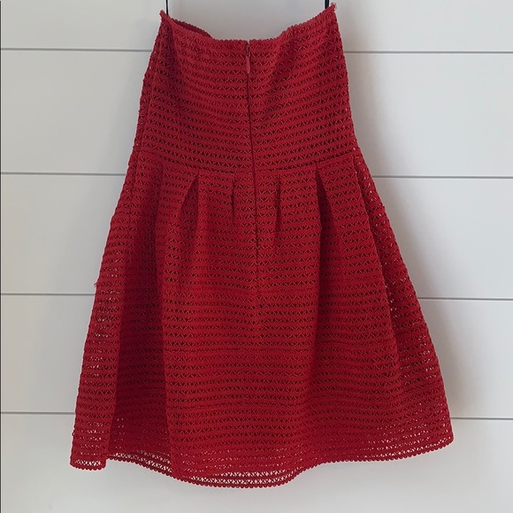 Forever 21 RED Strapless dress, size Medium - Picture 6 of 6